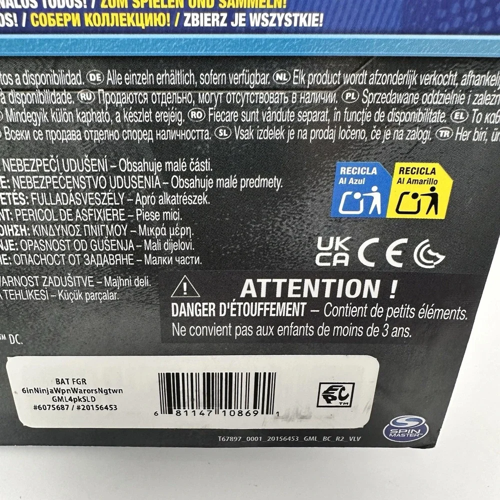 DC Batman Ninja Strike Nightwing Action‎ Figure with Weapons Sealed